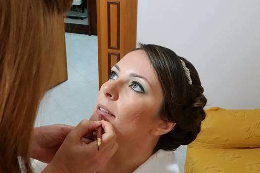 Il trucco per Nadia