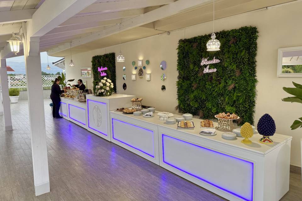 Dolci in terrazza vesuvio