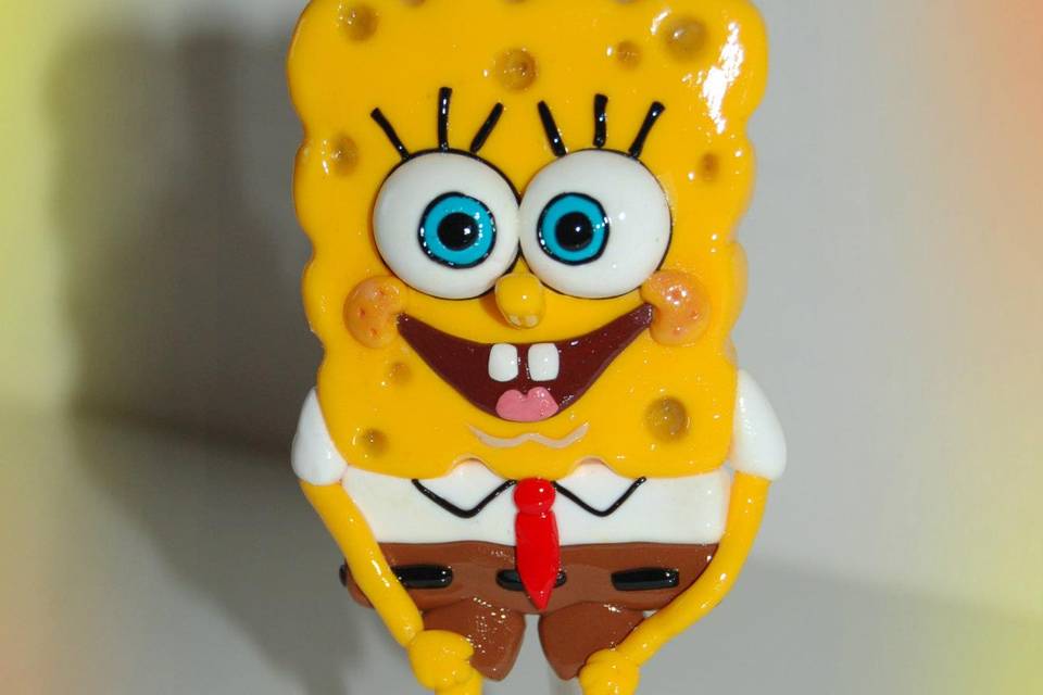 Bomboniera spongebob fimo