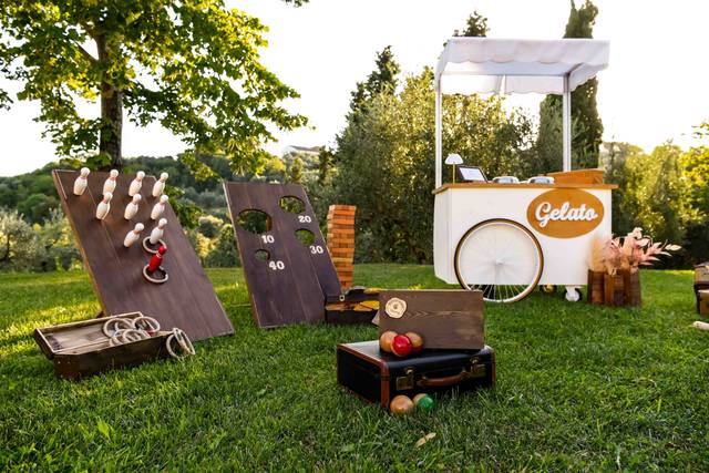Giochi e carretto gelato