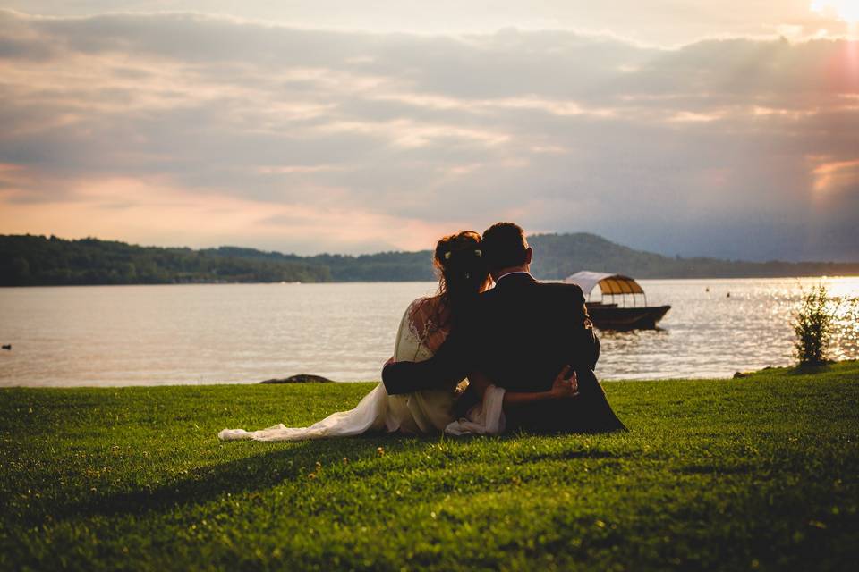 Due Fotografe matrimonio lago