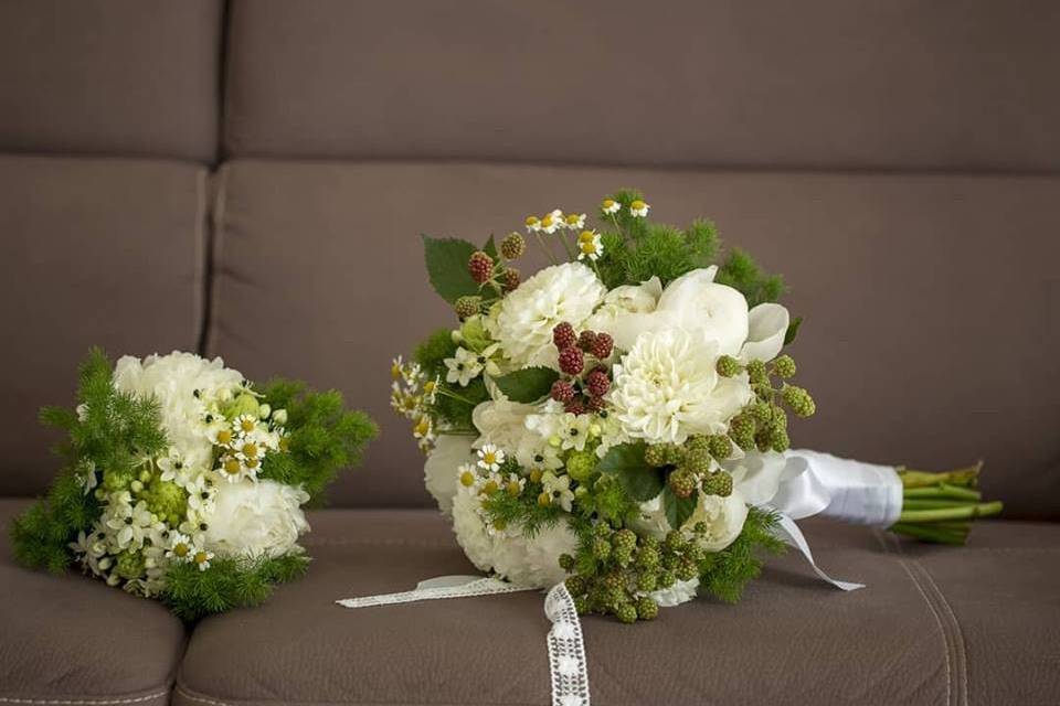 Bouquet Sposa E Damigella