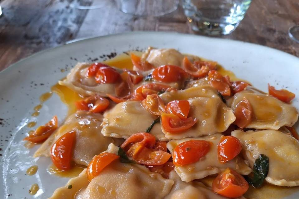 Ravioli fatti in casa estivi