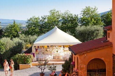 Gazebo in Agriturismo