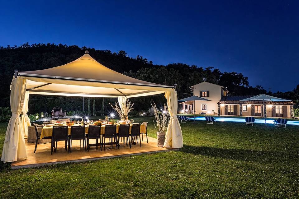 Allestimento in villa privata