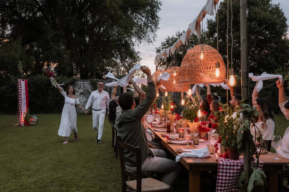 Pizza party mimì catering