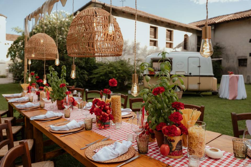 Pizza party mimì catering