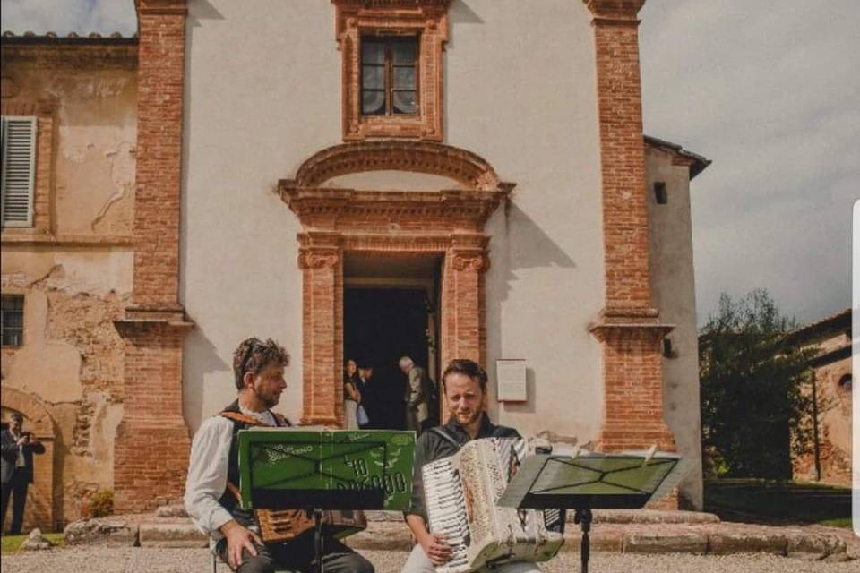 Music after ceremony Siena