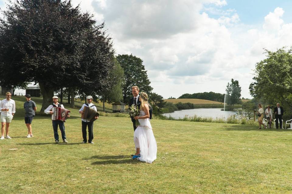 Italian wedding duo accordion