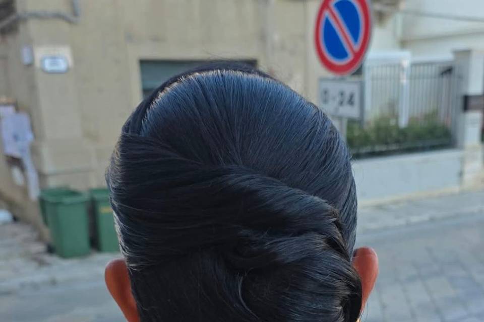 Schignon liscio