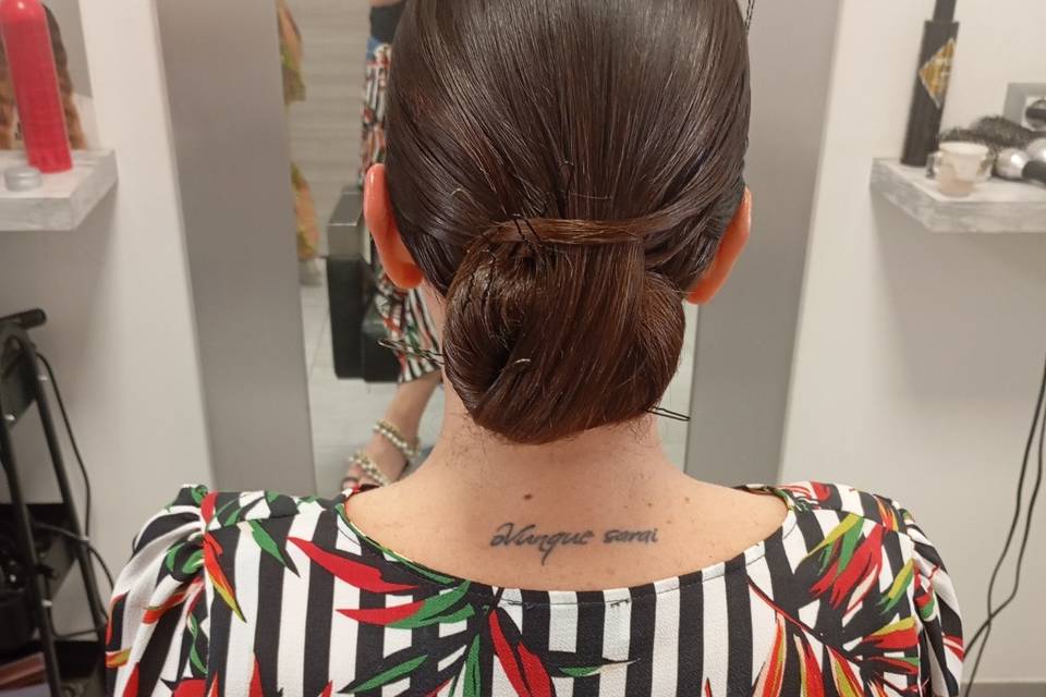 Schignon liscio