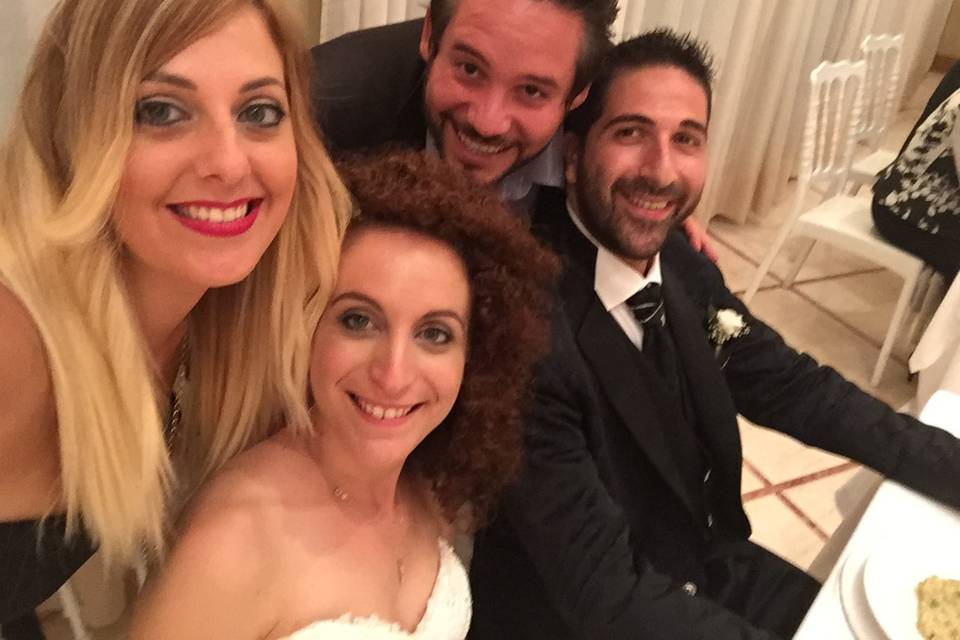 Selfie con gli Sposi