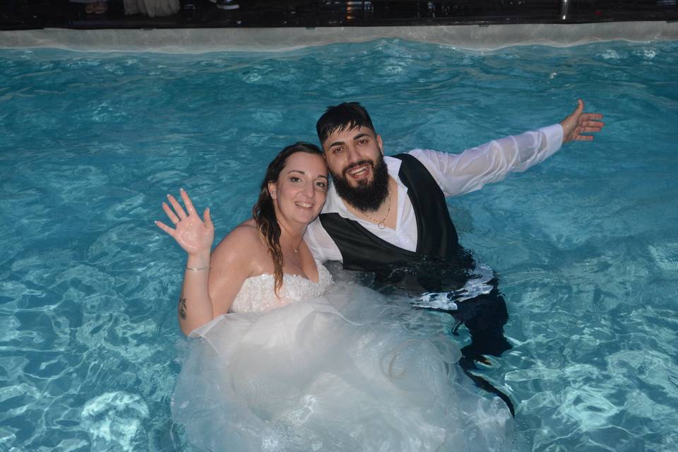 Sposi in acqua