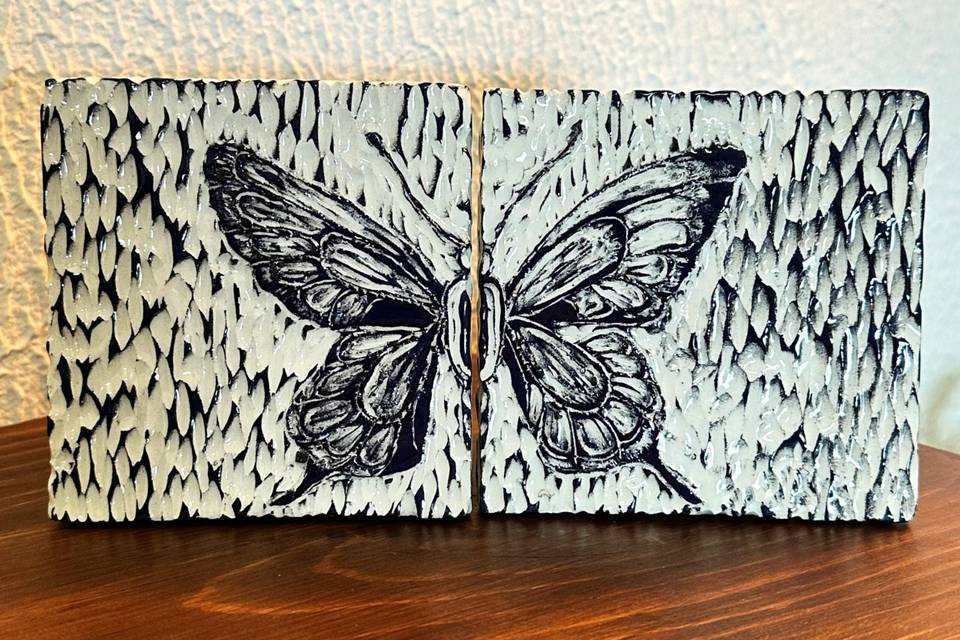 Quadretto Farfalla