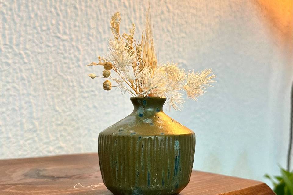 Vasetto Texture Oliva