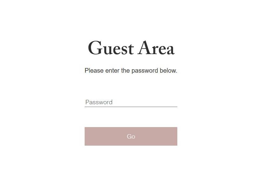 Guest area