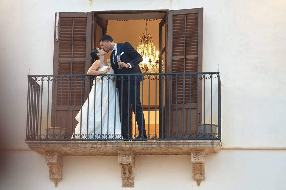 Ingresso dal balcone