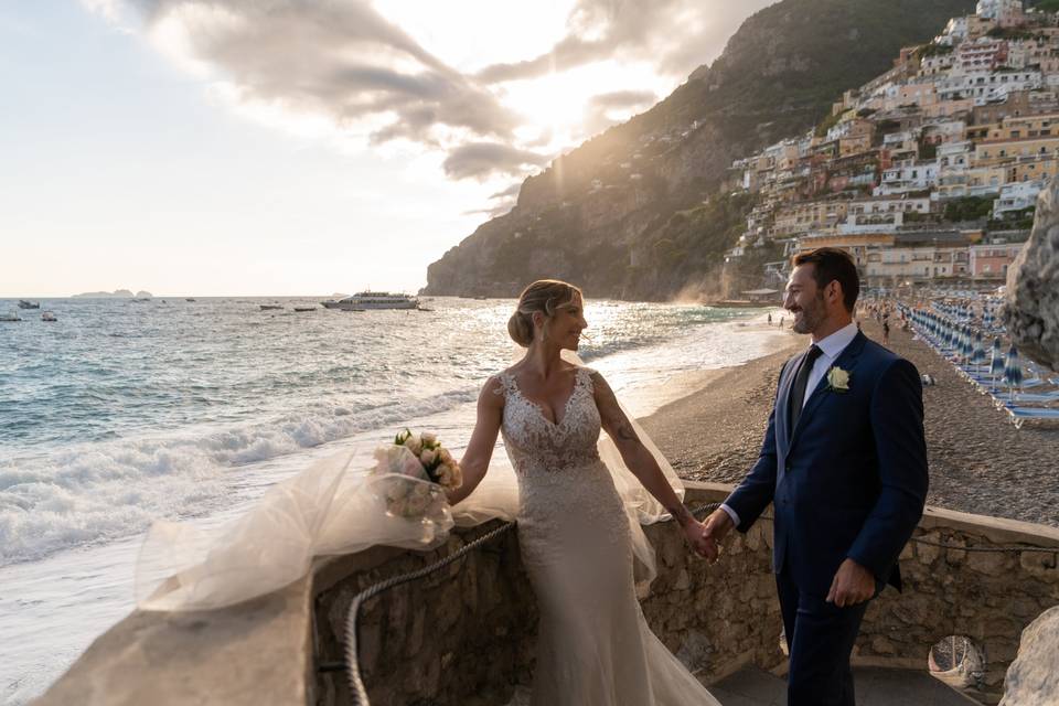 Romantic Wedding in Positano