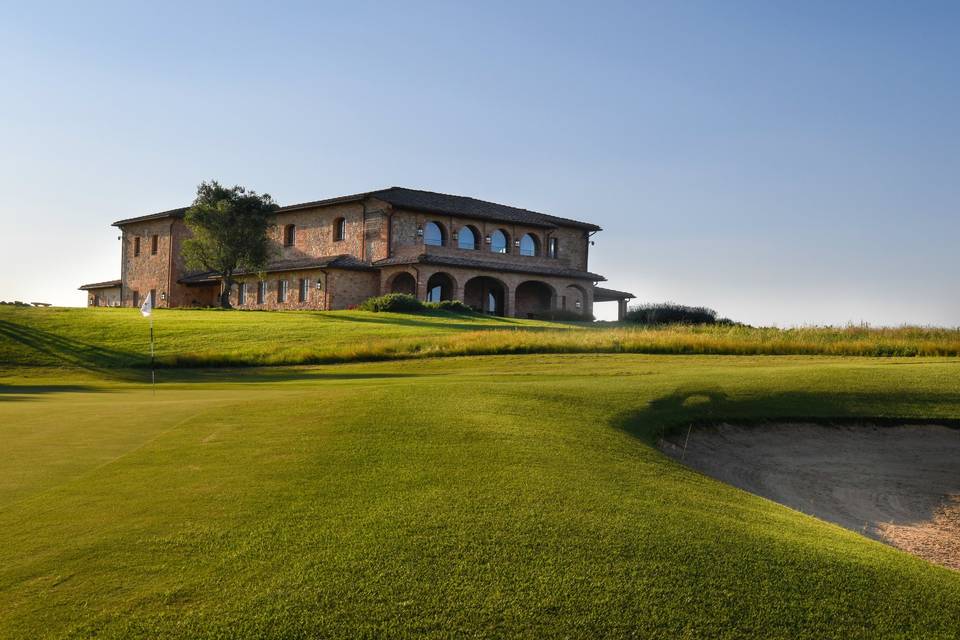 Clubhouse del Royal Golf