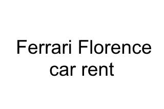 Ferrari florence car rent