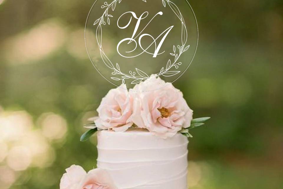 Cake topper personalizzato