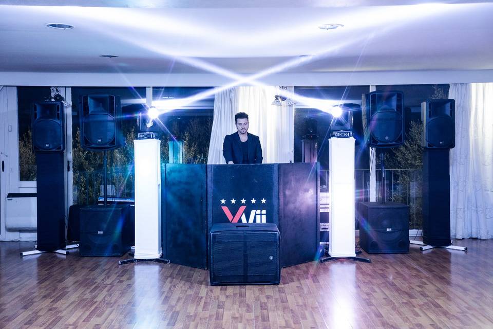 Professional DJ set
