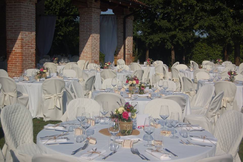 Mise en place matrimonio