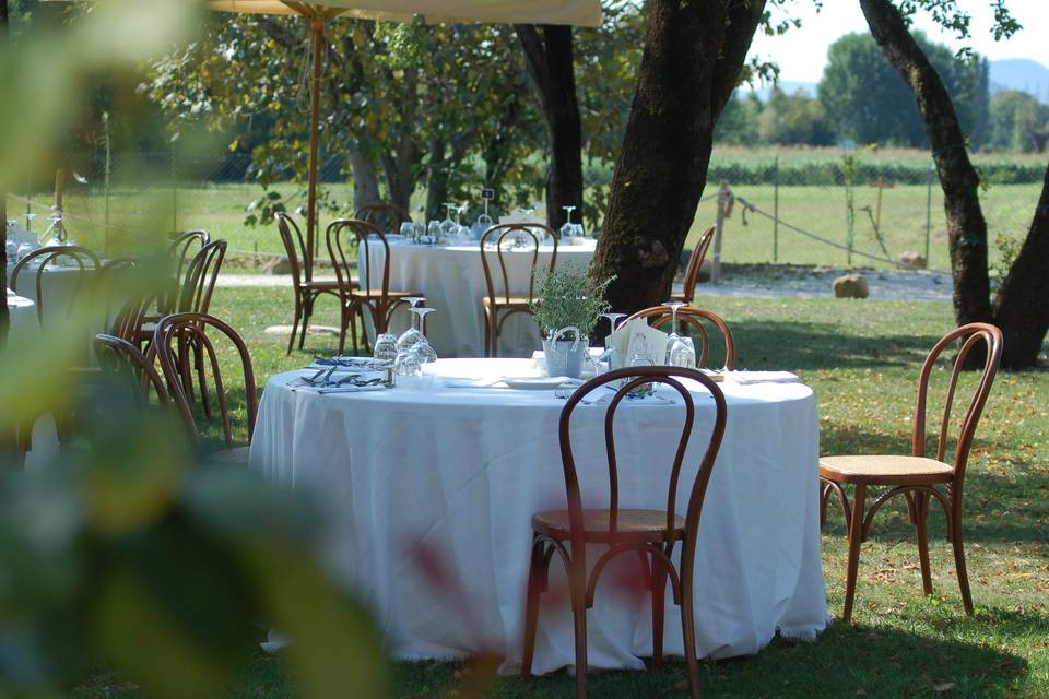 Pranzo in giardino