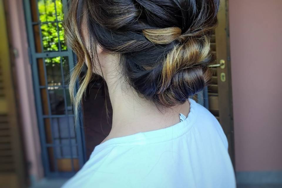 Low updo