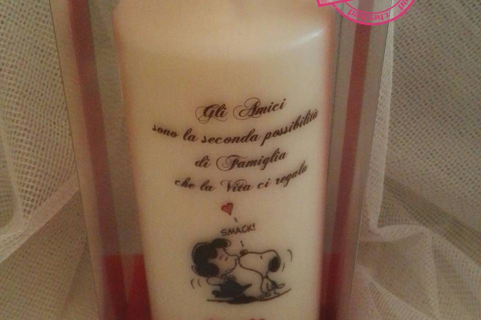 Candele personalizzate