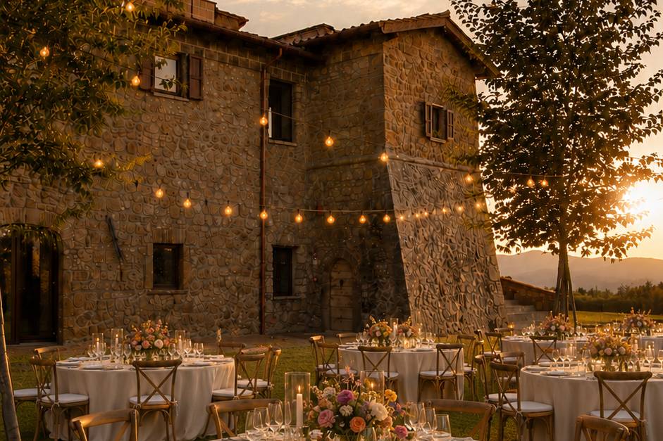 Cena in giardino