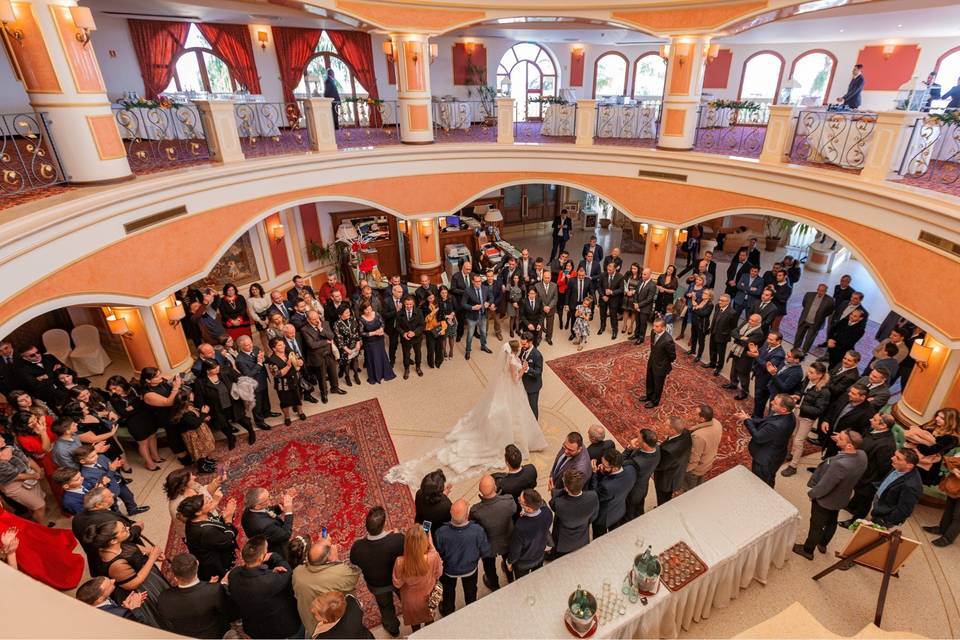 Primo ballo nella hall