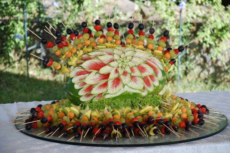 Sculture di frutta