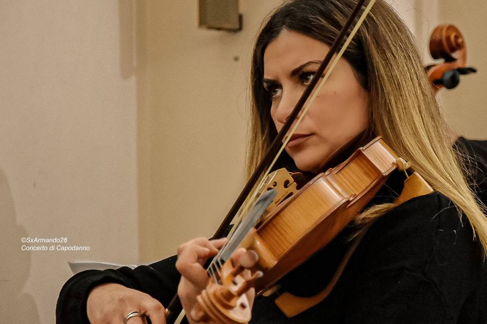 In orchestra