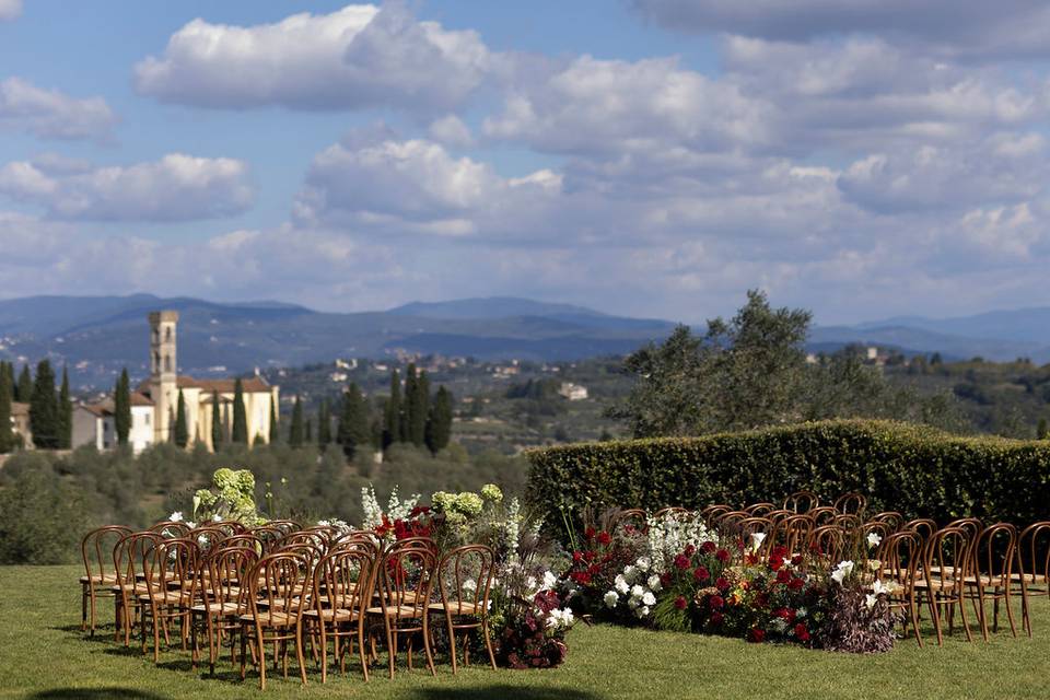 Cerimonia con vista