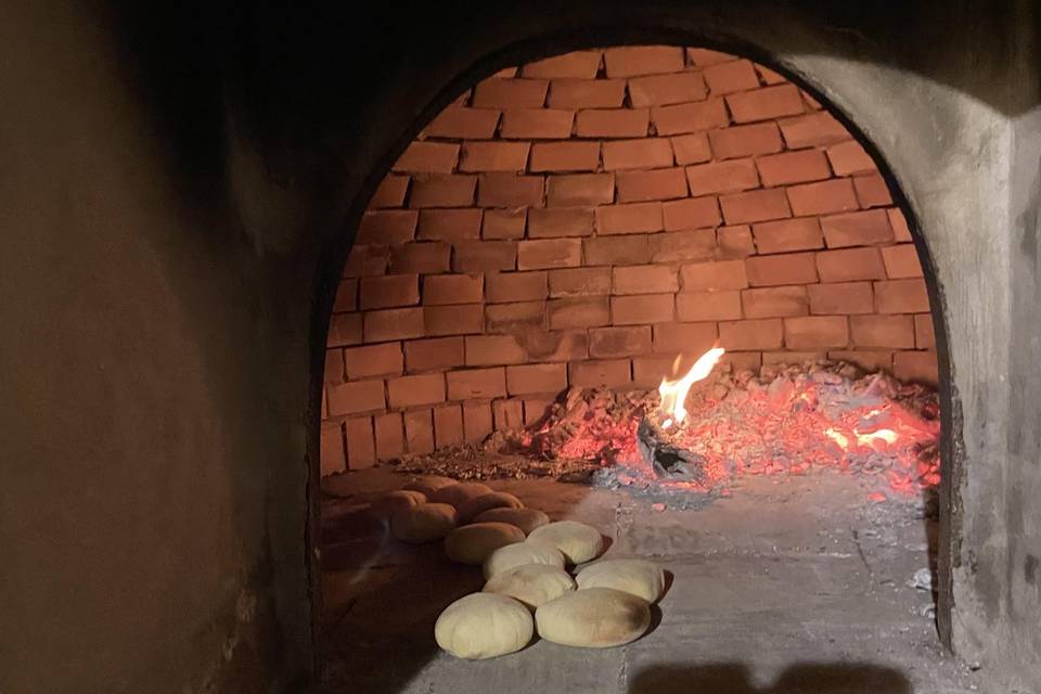 Il forno a legna