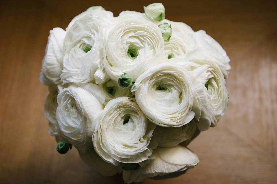 Bouquet bianco sposa