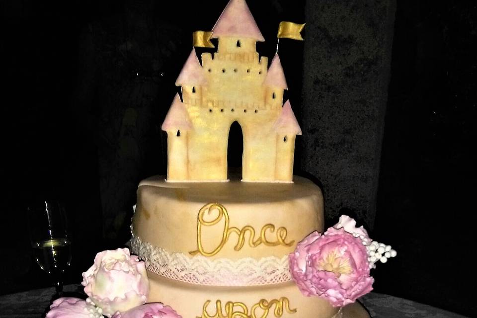 Torta castello disney