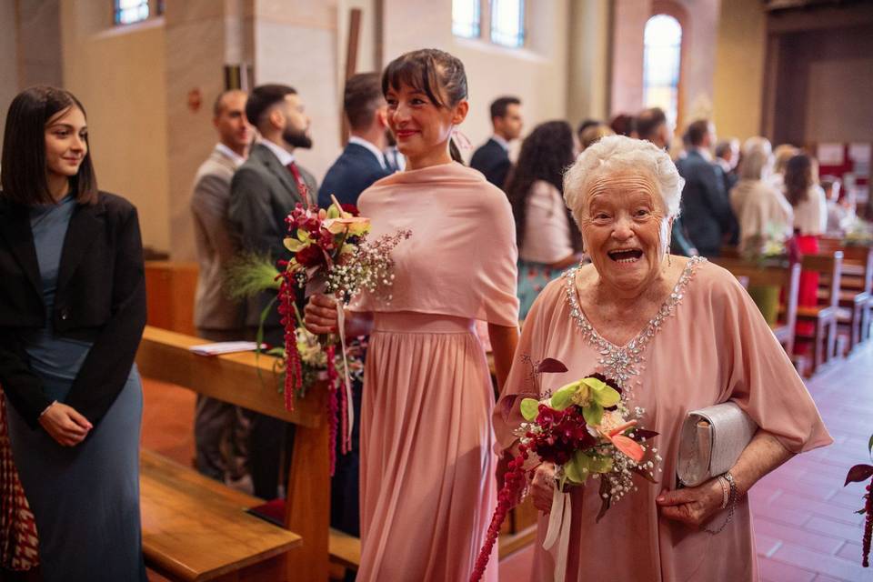 Special bridesmaid