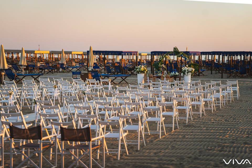 Cerimonia in spiaggia
