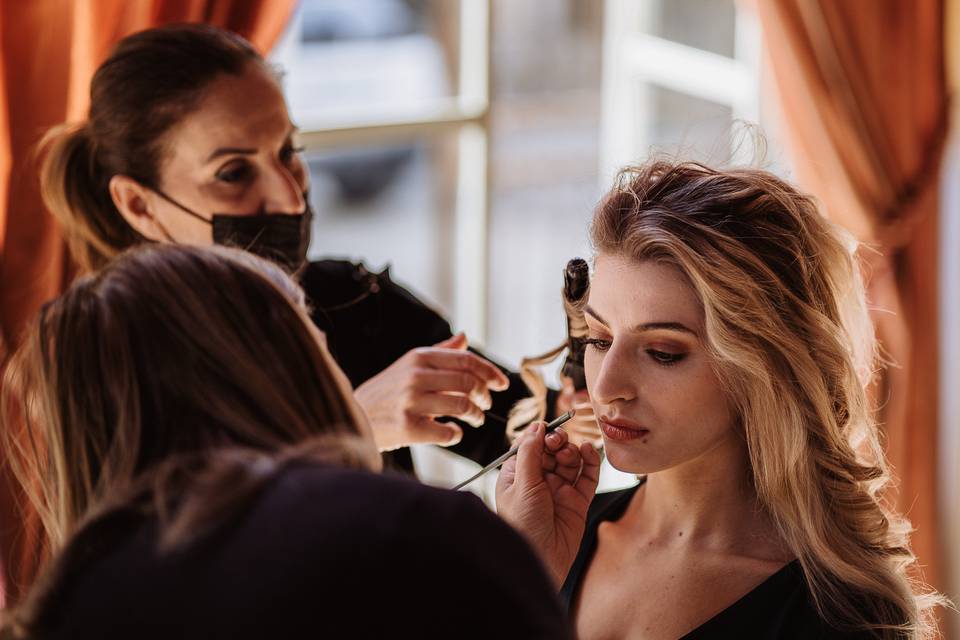 Preparazione Sposa Trucco