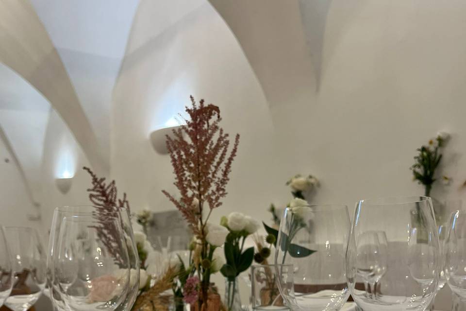 Allestimento Tavolo Rotondo