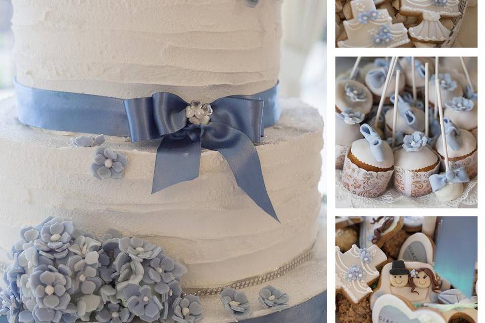 Wedding cake con i dettagli