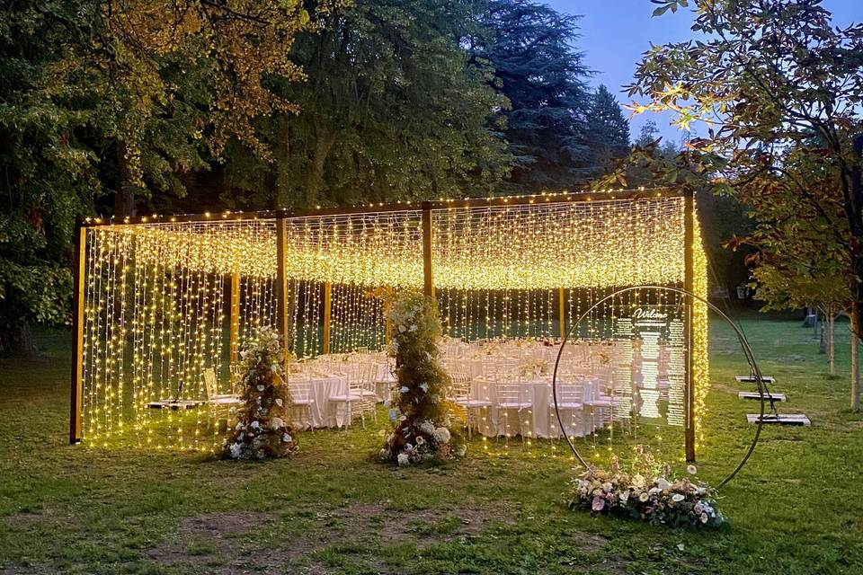 Struttura 16x8 cielo stellato