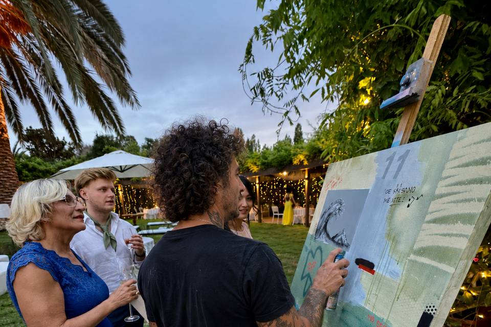 Guido gli invitati a scrivere