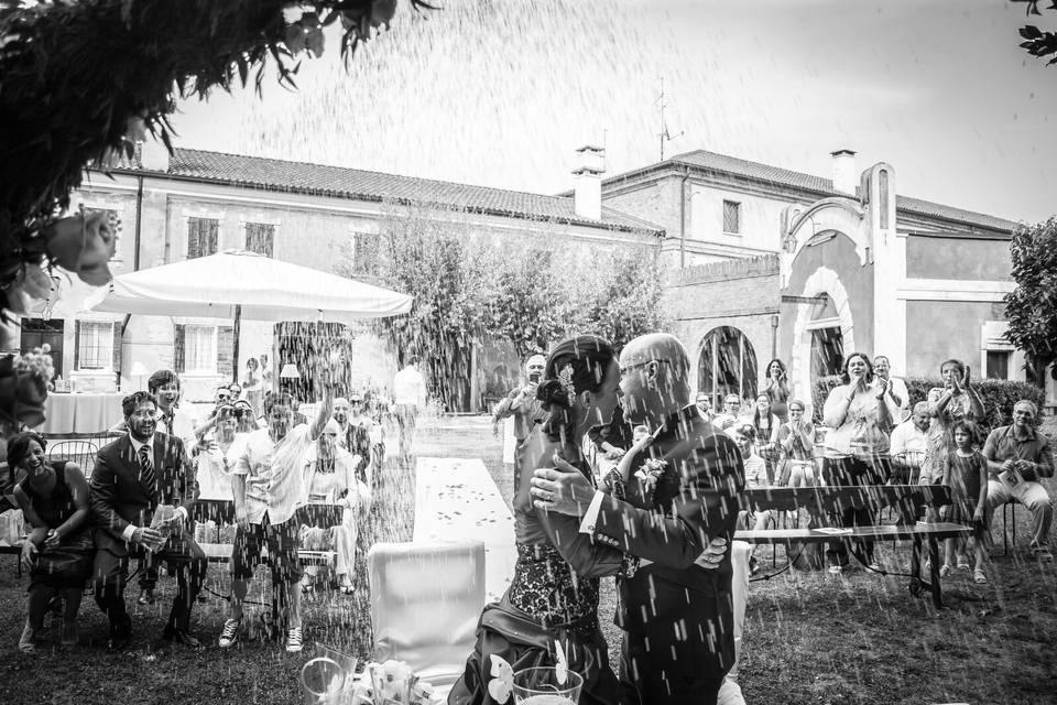 Cerimonia in giardino