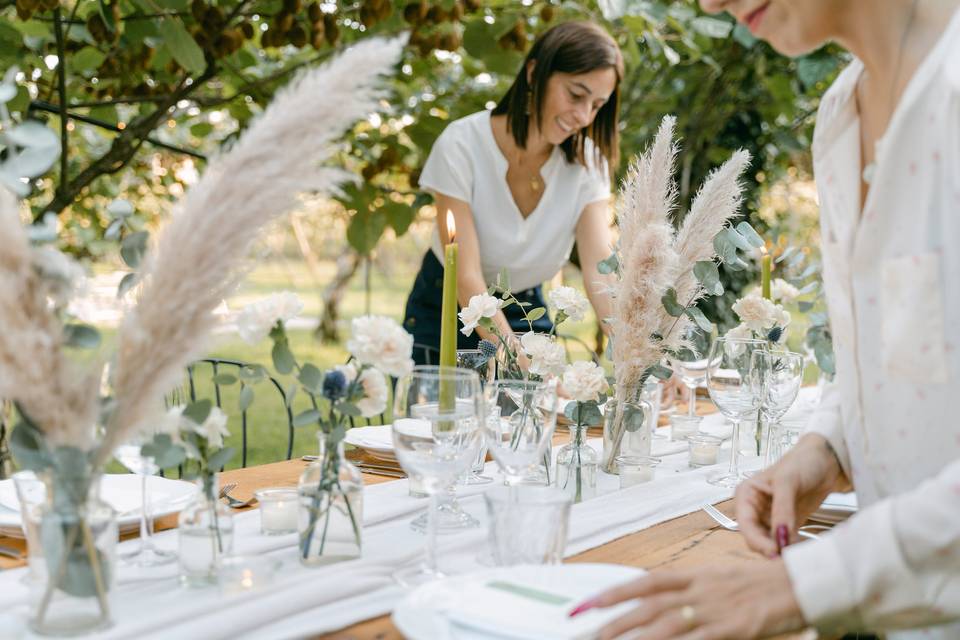 Matrimonio tra i filari