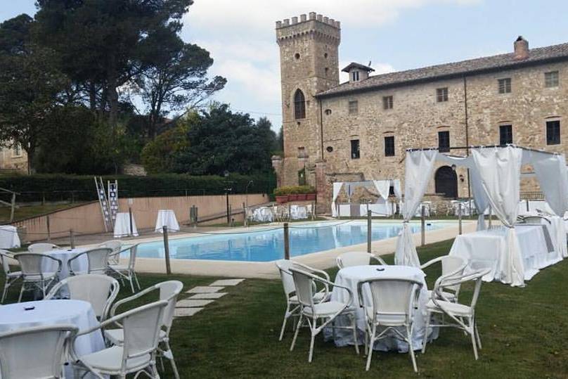 Aperitivo in piscina