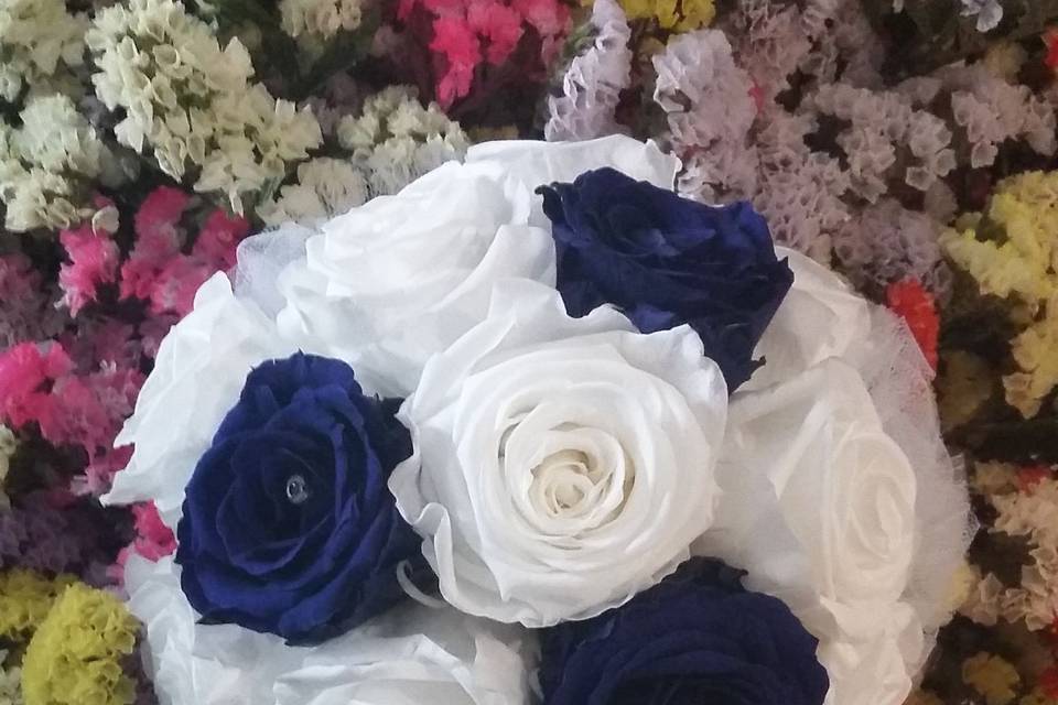 Bouquet rose eterne
