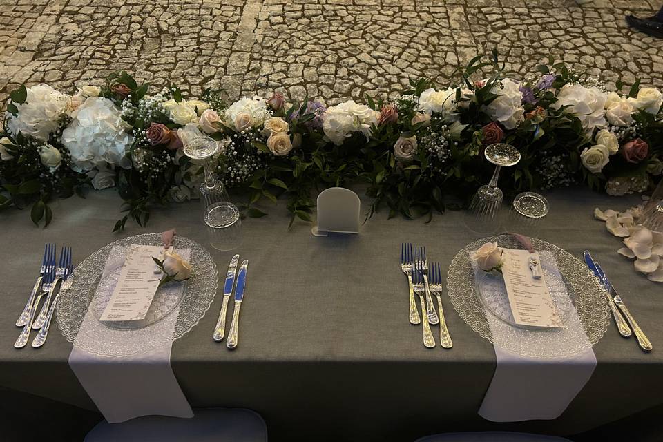Tavolo sposi